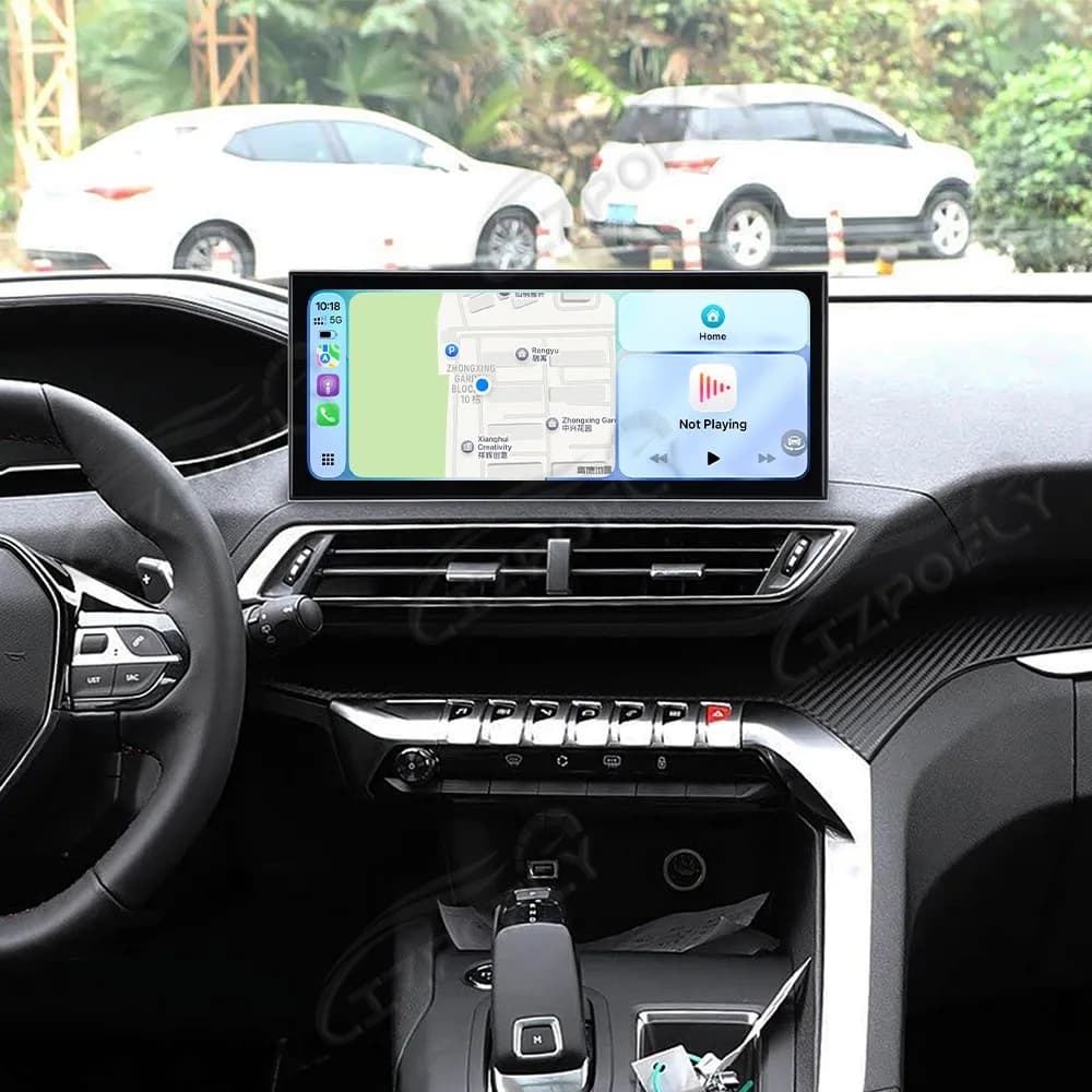Lizpofly lCarplay Car Radio 15.8" For Peugeot 4008/5008 2016-2022 Android15 GPS Navigation Multimedia Player Head Unit