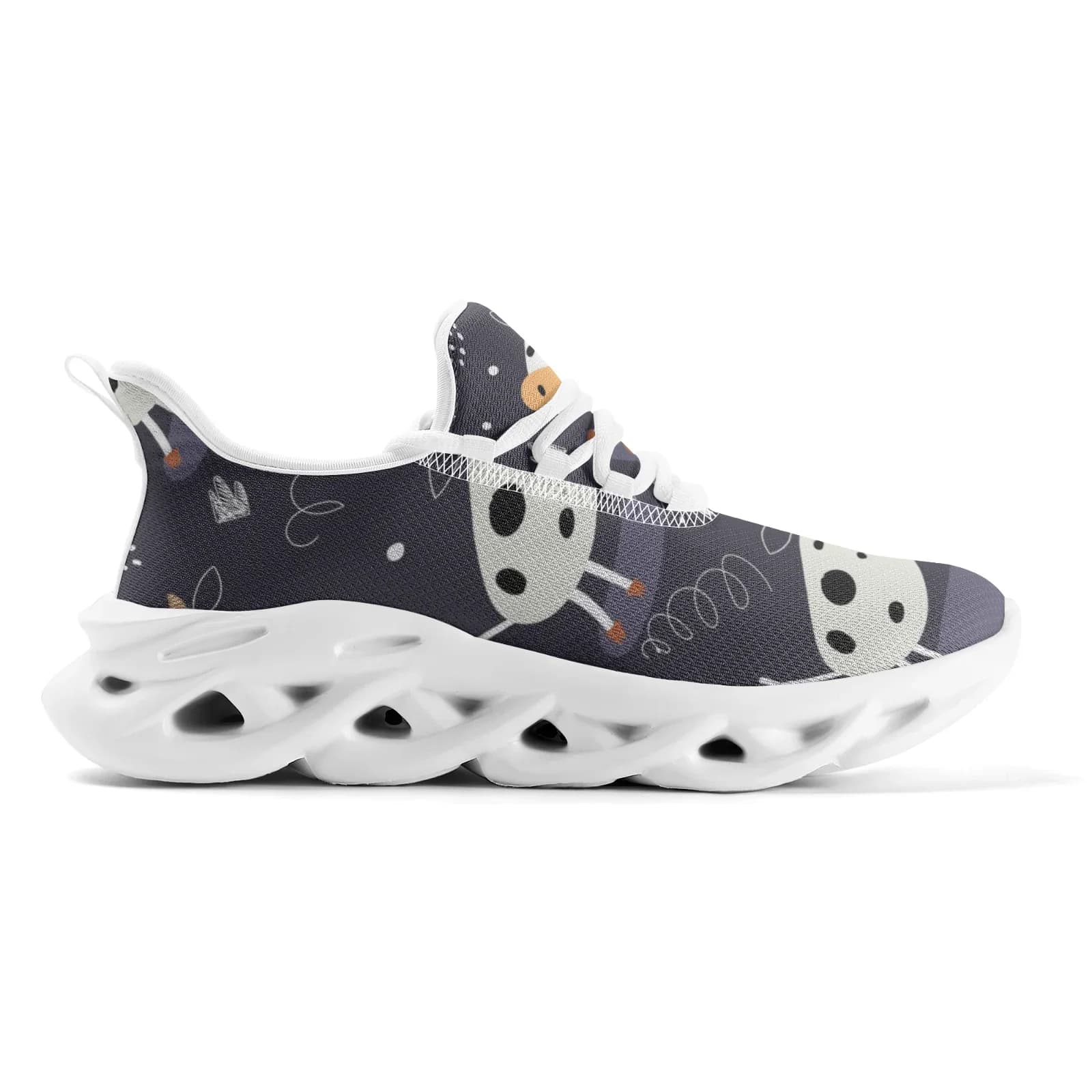 Sneakers casual da donna con stampe di animali carini, scarpe da passeggio leggere, scarpe da corsa sportive da viaggio