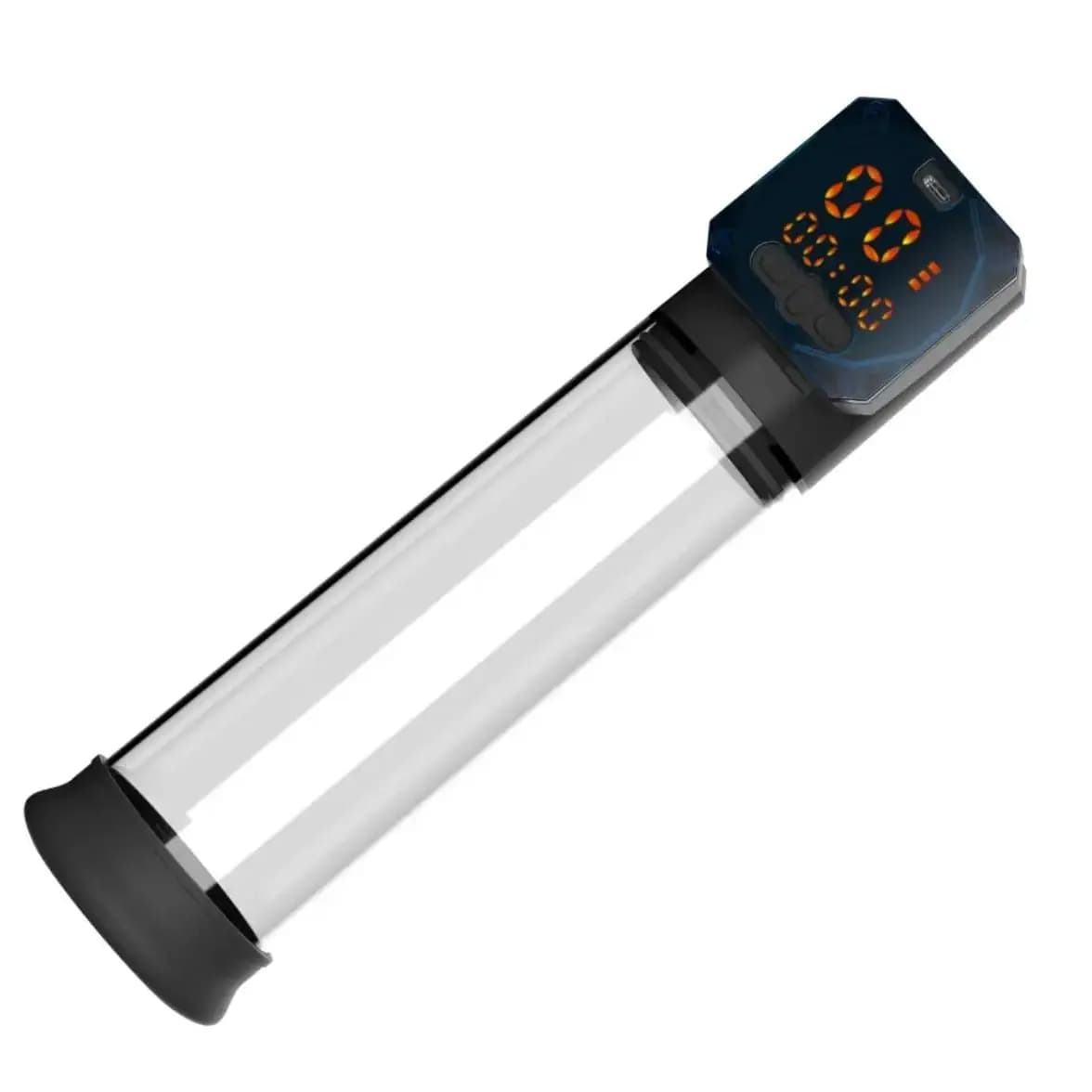 Pompa elettrica Pompa automatica per pene a vuoto con 5 modalità di aspirazione e 6 modalità di allenamento Display digitale e forte potenza di aspirazione 18+