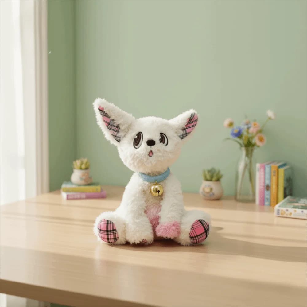 Peluche Gatto Nero Modello Gattino, Design Carino, Materiale Morbido, Giocattolo di Peluche per Bambini, Regalo di Natale