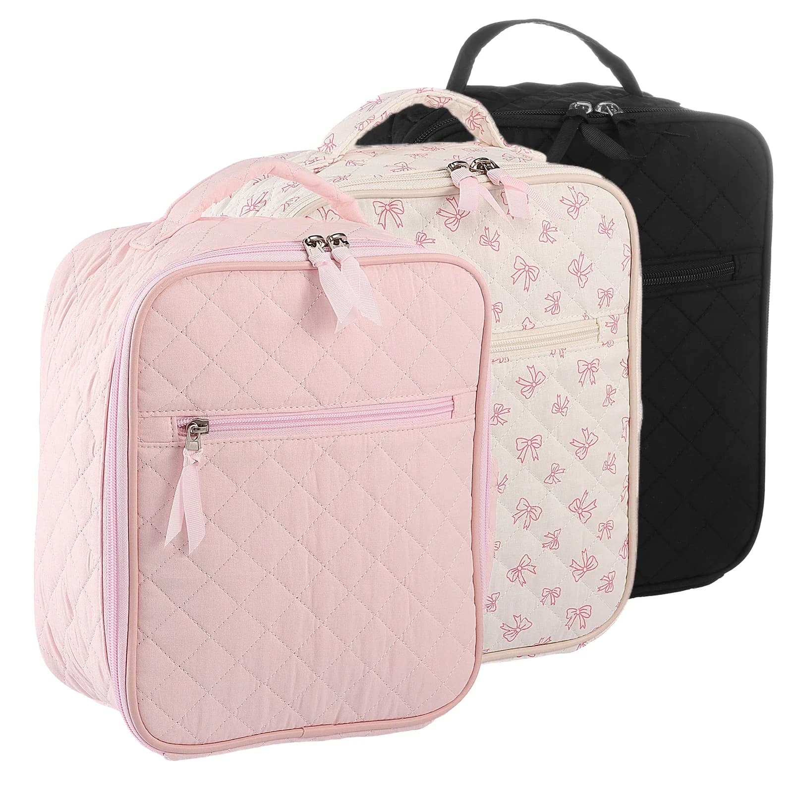 Insulated Lunch Bag Thermal Cooler Food Bag Large Capacity Portable Picnic Bento Box Storage for Work School Travel Camping