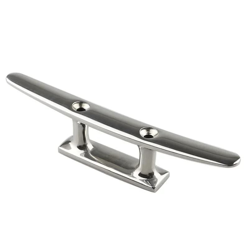 1PCS 4 "5" 6 "8" Combo Tacchetta di Ormeggio 2 Fori In Acciaio Inox 316 Lucido Tacchetti Per Barche Marine Ponte Corda legare Yacht