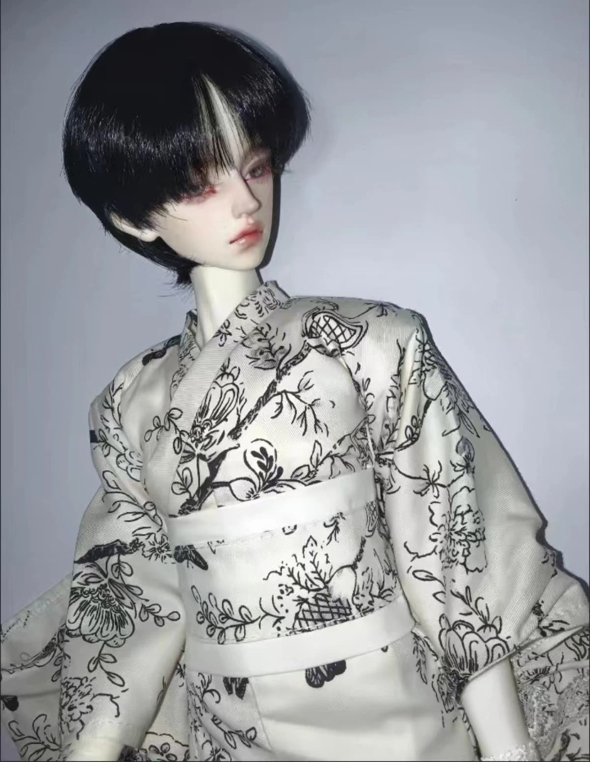 New 1/6 1/4 Kimono doll dresses for 30/45 cm Bjd Doll Girl Toys Dress Up Cute Bathrobe Play House Doll Accessories, No Doll