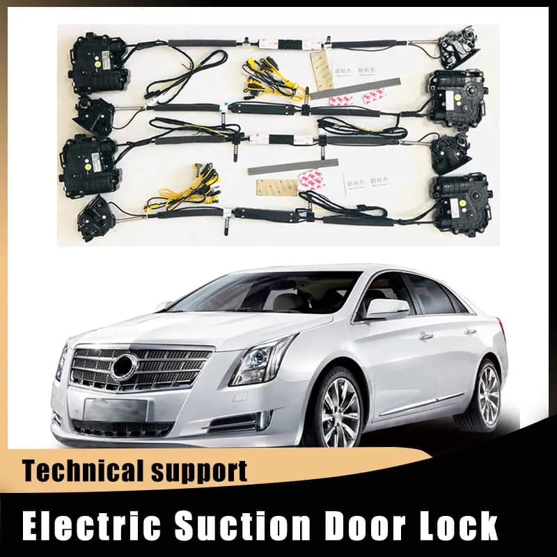 Smart Auto Electric Suction Door Lock for Cadillac xts Automatic Soft Close Door Super Silence Car Vehicle Door
