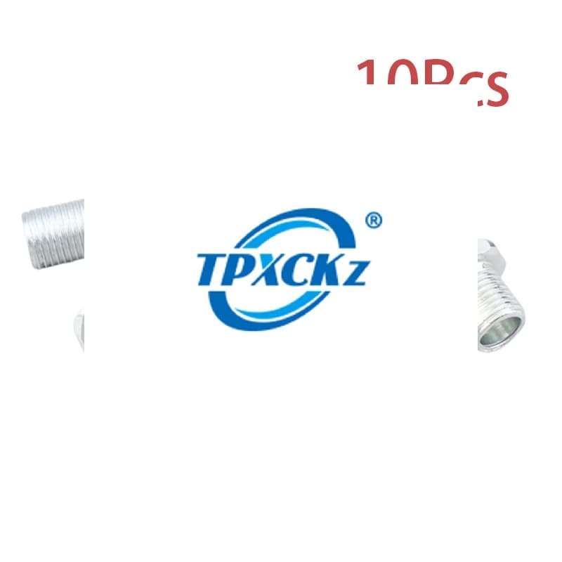 M10 Threaded Tube With Nut For Lamps Hollow Screw Metal Pipe Teeth Whitening Theead Repair Lighting Base Connecting Accessories