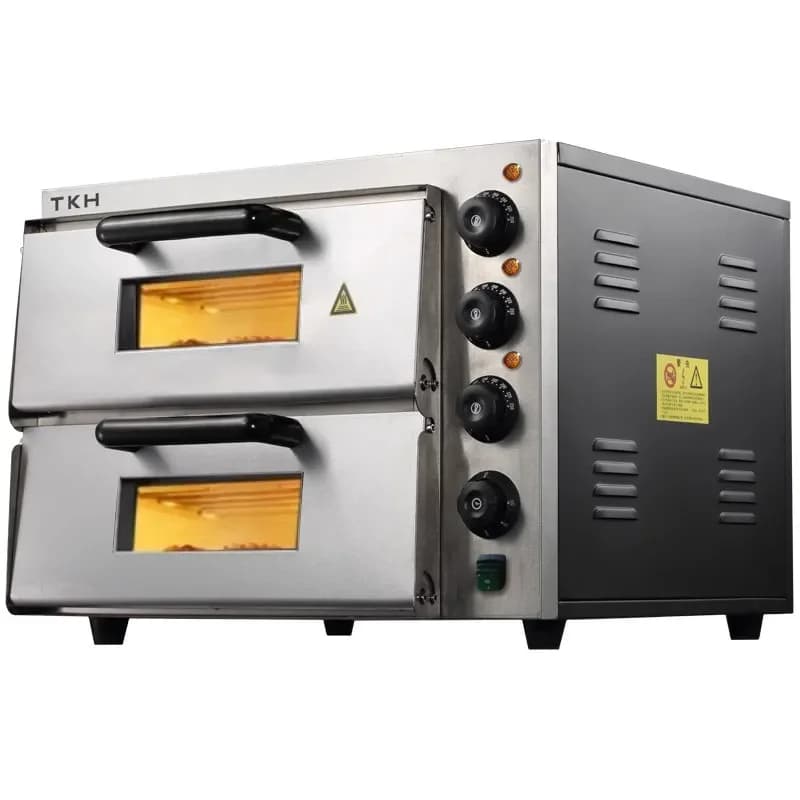 Commercial Home Use Electric OvenAdjustable Timer Function Stone Slab for Pizza Bread Nuts