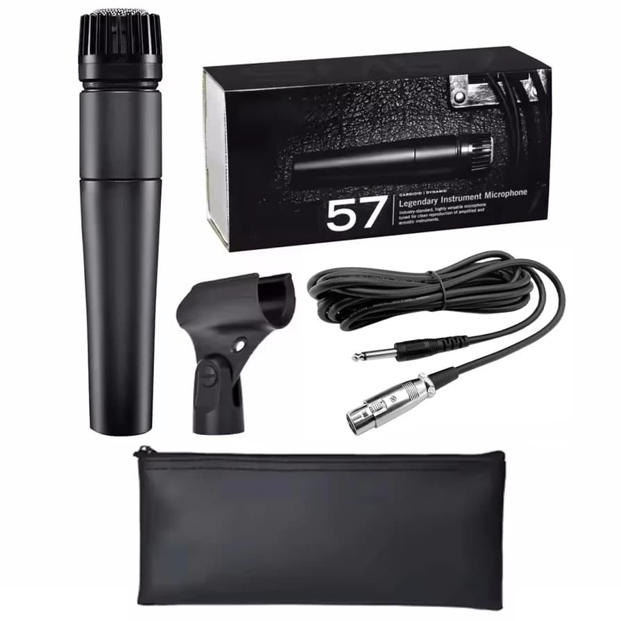 Wired Mic Karaoke Professional Dynamic Microphone For PC Live Streaming Machine Sing Audio Gaming System Gamer Kits Sound Room