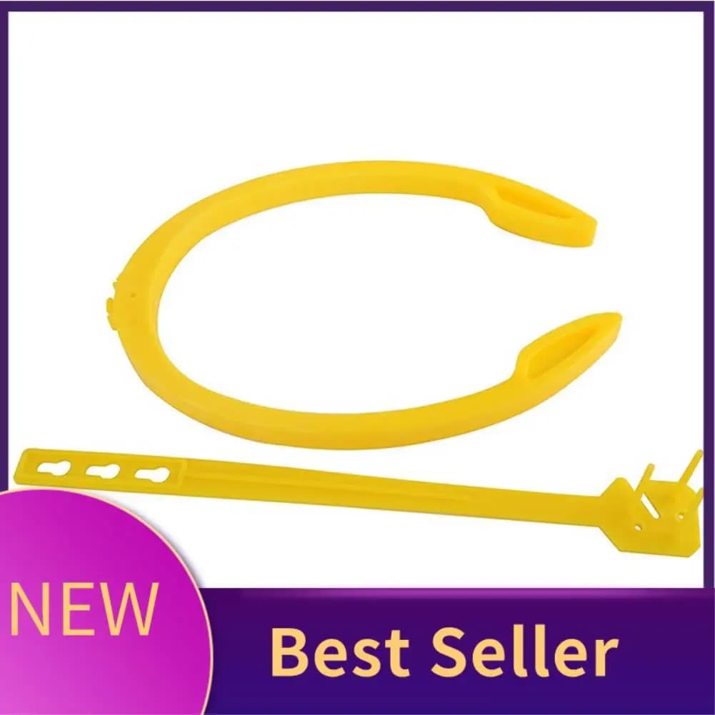 ABLU-Pig Insemination Clip Holder Sows Insemination Fertilization Artificial With Auxiliary Clamping Ring