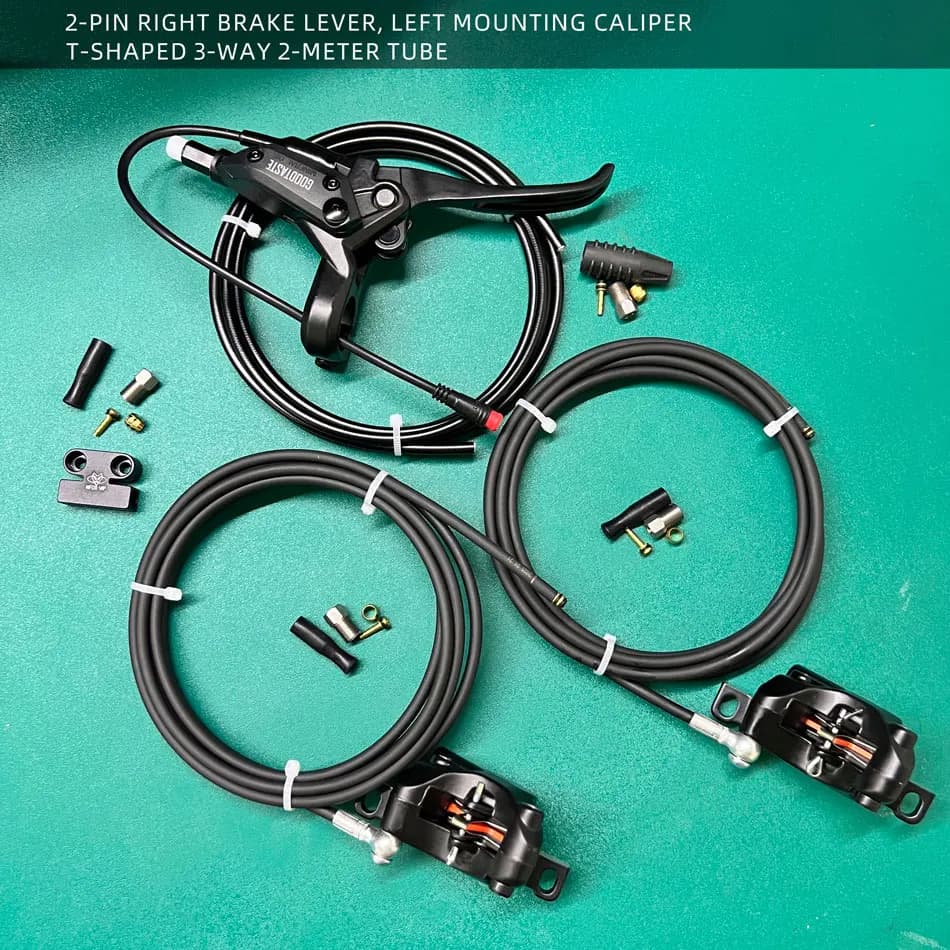 NFOX GT03 triciclo elettrico doppio freno idraulico accessori per la guida GT07N accessori per sistema di dispositivi di fissaggio della pinza della maniglia del freno