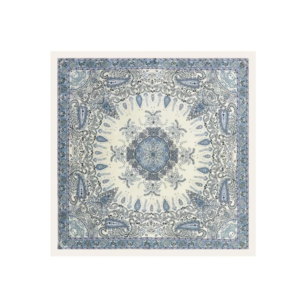Luxury Square Silk Scarf 70*70cm Silk Material Silk Scarves Breathable Printing Design Beach Headscarf For Women and Girls