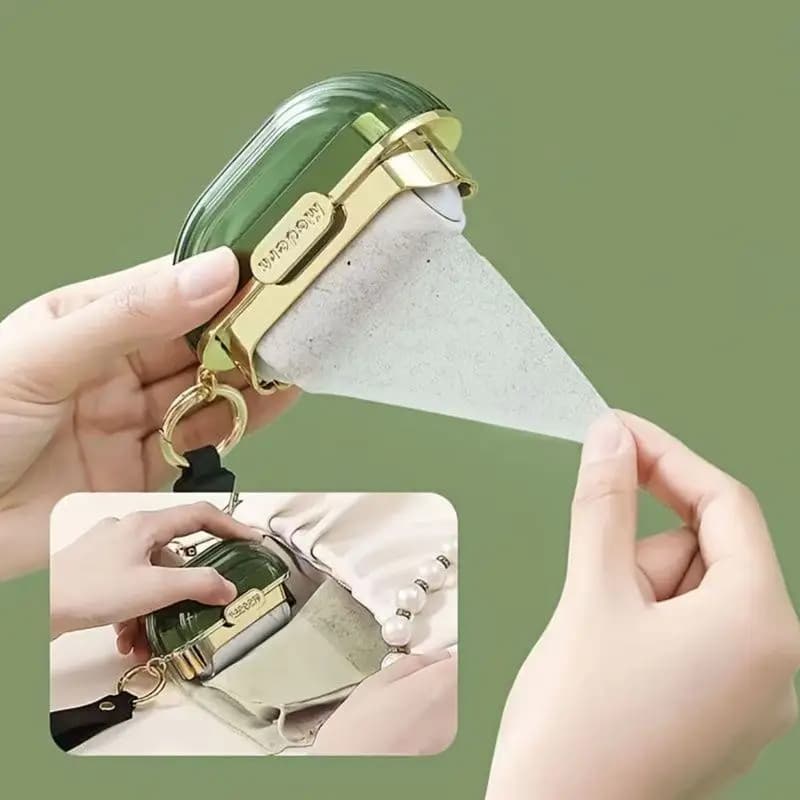 Rullo leva-pelucchi per vestiti, rullo antipolvere portatile a doppia faccia, rimuovi-pelucchi per capelli, ricariche di carta in rotolo.