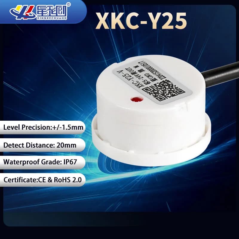 Sensore di livello senza contatto compatibile con Arduino 5V-24V per rilevamento acqua e liquido, uscita XKC-Y25 NPN/V/RS485