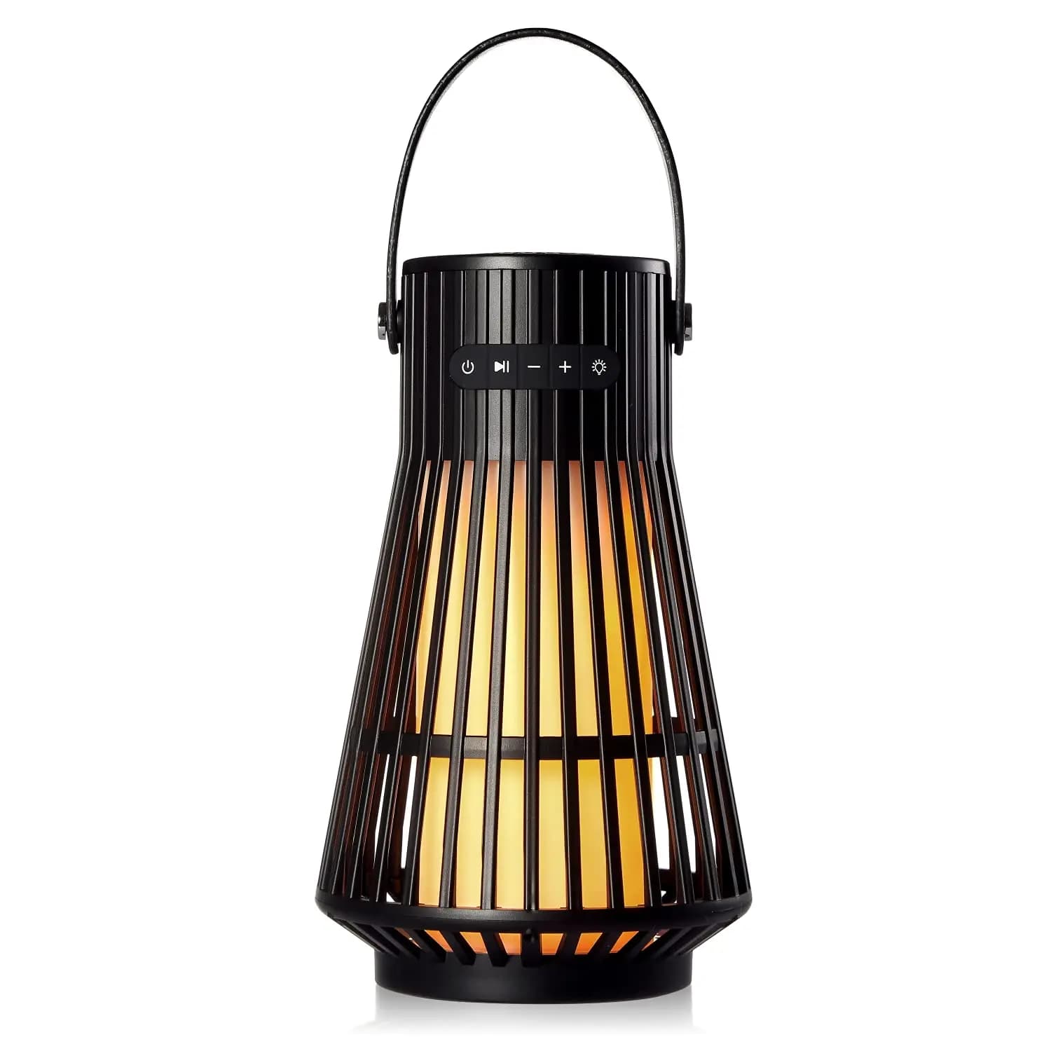 Luce da campeggio lampada da esterno a fiamma a LED portatile impermeabile altoparlante Bluetooth lampada altoparlante Wireless con torcia BT5.2