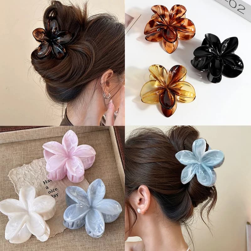 Simple Claw Clip for Geometric Hair Metal Accessories for Elegant Geometric Hair Bathroom Clip with Cross Crab for Women Fashion Girl Headdress