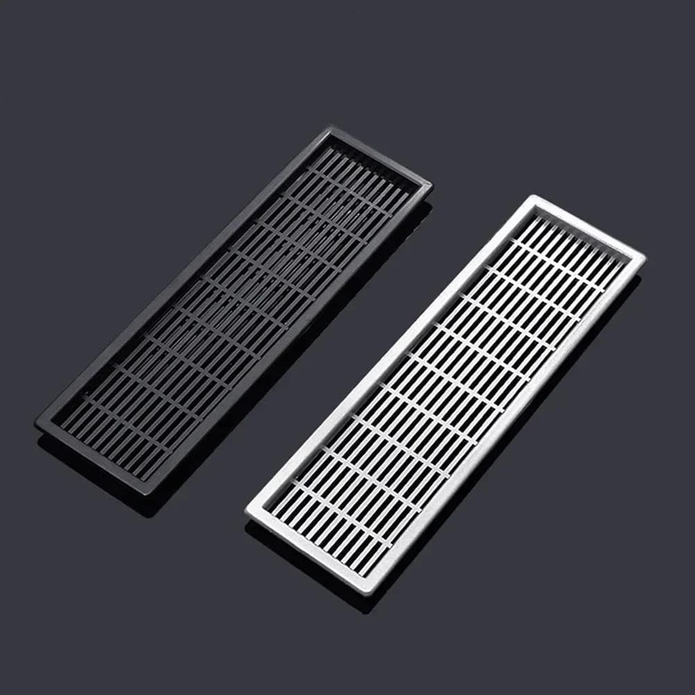 Griglia di ventilazione per armadio rettangolare da 60 mm Griglia di ventilazione per armadio Copertura di ventilazione Prese d'aria per guardaroba Ferramenta per mobili