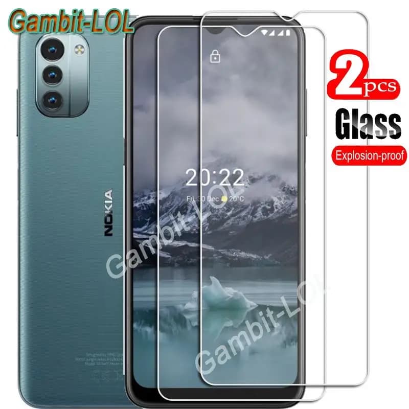 Per Nokia G11 G21 vetro temperato protettivo su NokiaG11 NokiaG21 TA-1401 TA-1418 6.5 pollici protezione dello schermo pellicola di copertura SmartPhone