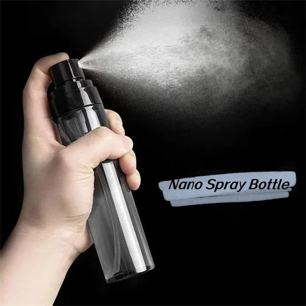 Ultrafine Mist Spray Bottle Refillable Travel Size for Skincare Alcohol Cleaning Face Portable Trigger Sprayer Empty Bottle