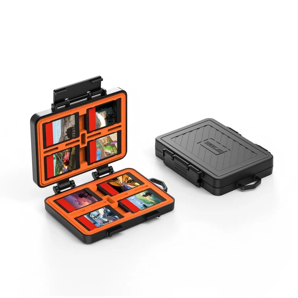 Per Nintendo Switch 2 Custodia per carte da gioco Giochi Custodia per carte Micro SD Custodia per cartucce porta giochi con 8 carte da gioco