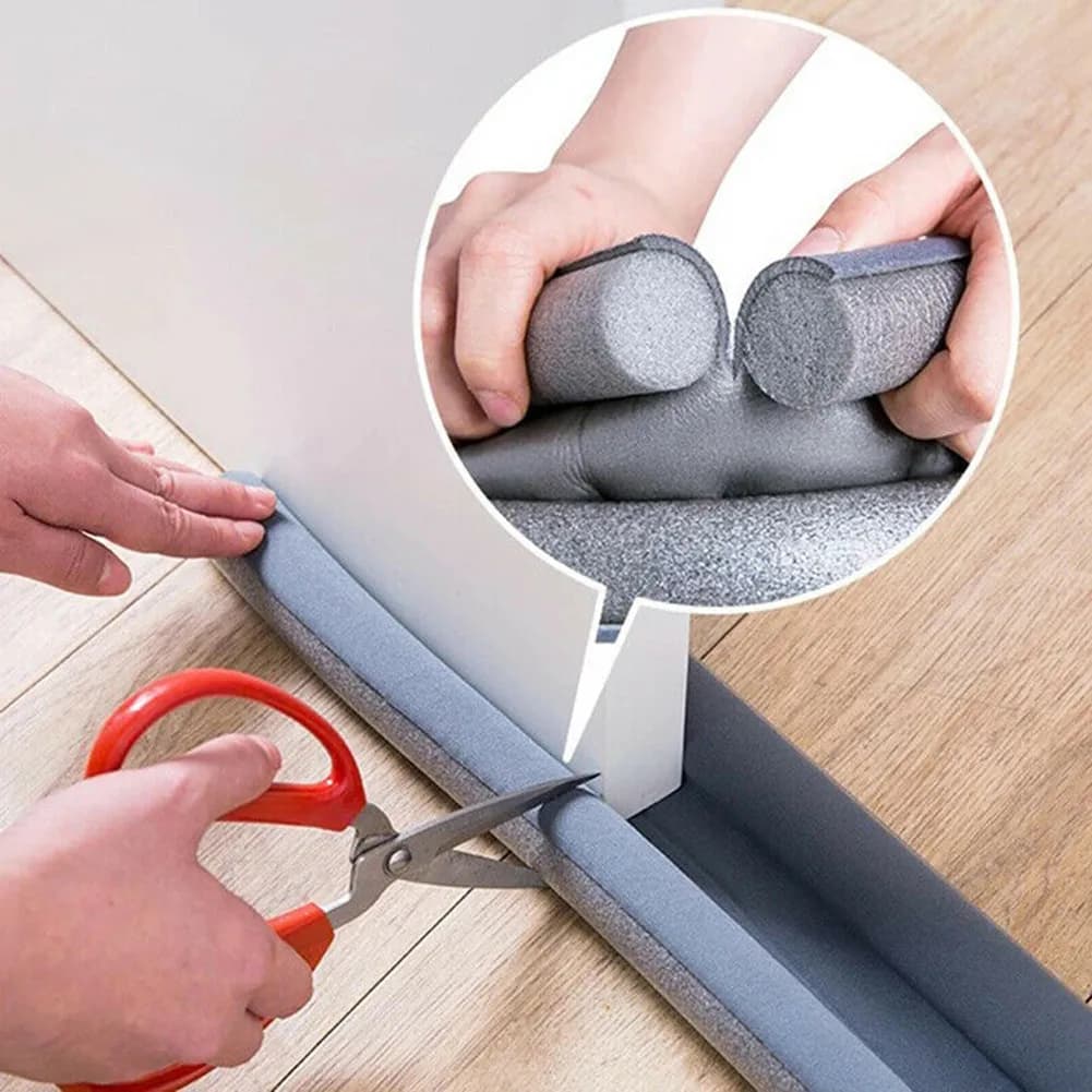 Il tappo di protezione antispiffero sotto la porta da 93 cm riduce il rumore La striscia di tenuta inferiore della porta Striscia di tenuta della finestra Accessori hardware per mobili