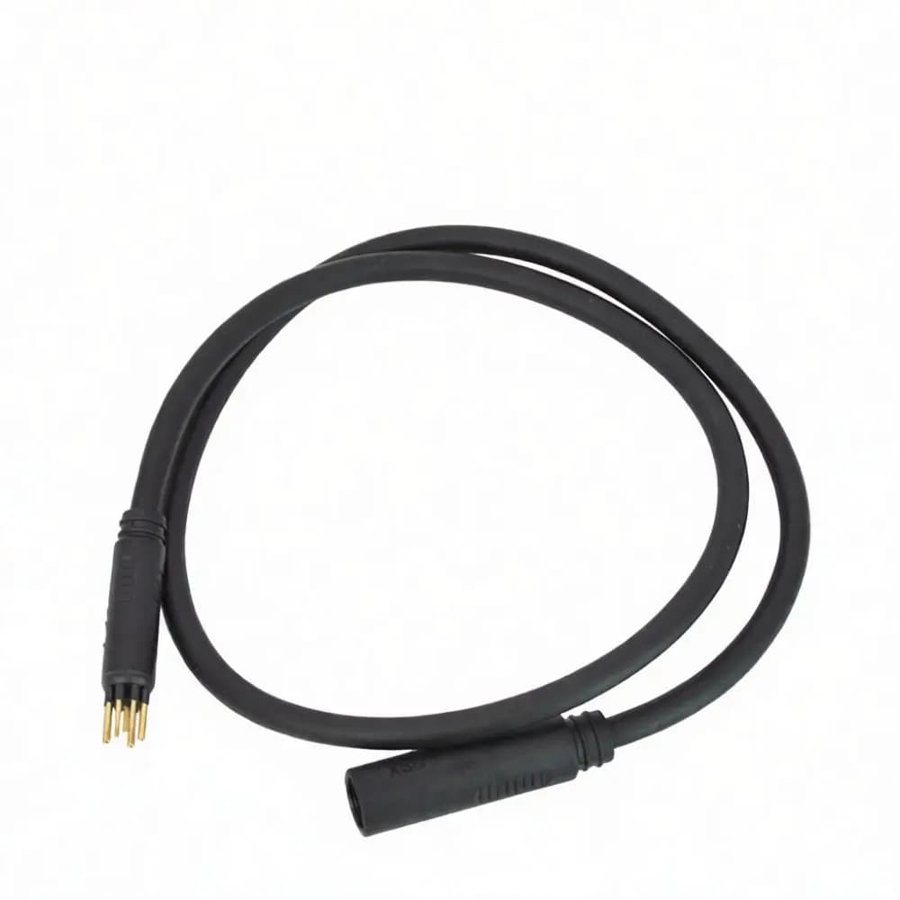 Waterproof 9Pin Ebike Motor Extension Cable Teflon Wire Male Female Adapter For Electric Bicycle Hub Drive System
