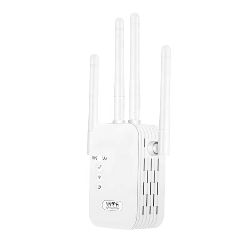 Amplificatore Wifi per interni ed esterni Ripetitore Wifi AC1200Mbps Estensore a lungo raggio 1000Mbps Wifi wireless per la casa