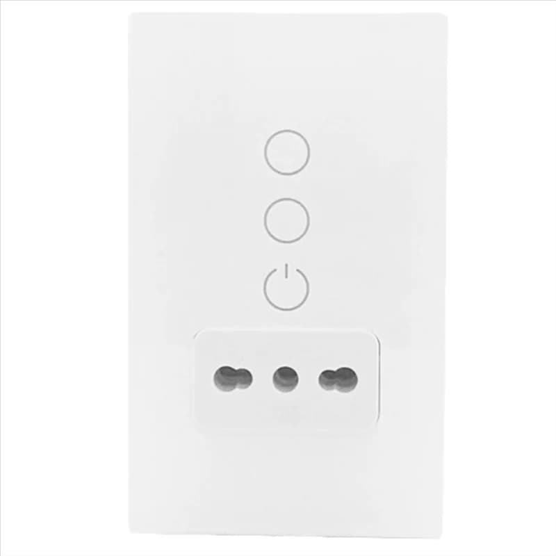 HRBAJ-Tuya Wifi Smart Italy Light Breaker Wall Mount Chile Hanging Glass Panel Spina Smart Remote Control for Smartlife