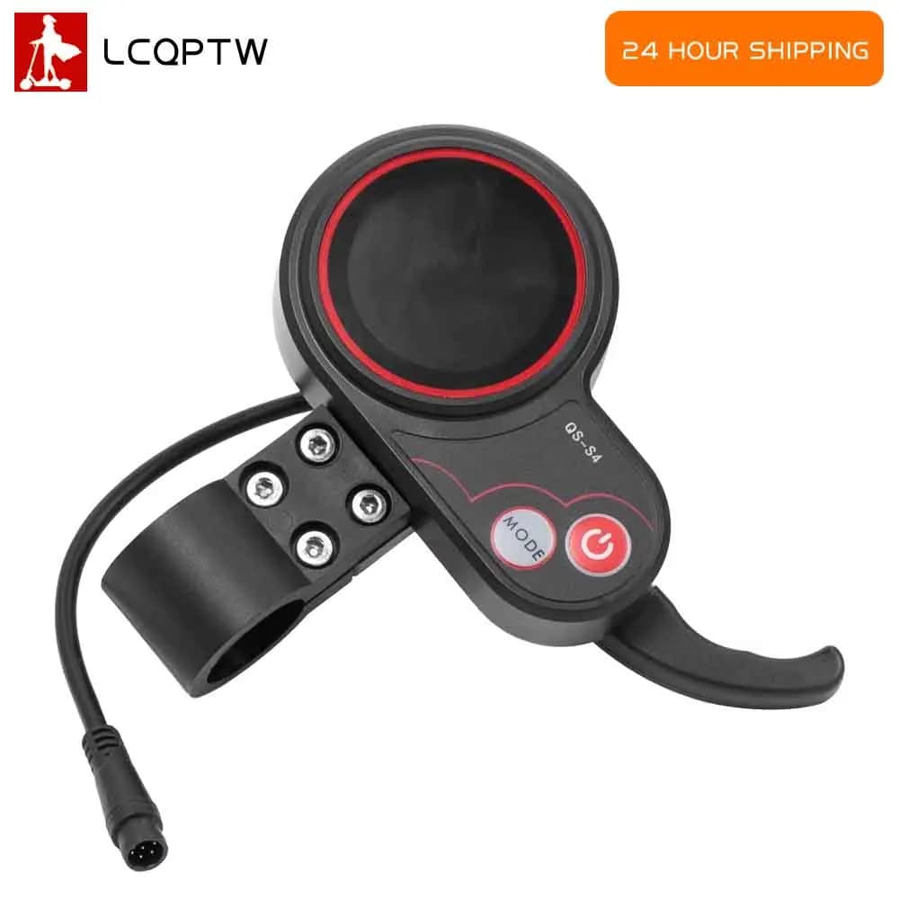 Display controller 6PIN Kit QS-S4 Scooter elettrico Acceleratore a pollice QS-S4 Display LCD per Zero 8 9 10 8X 10X Parte di riparazione e-scooter