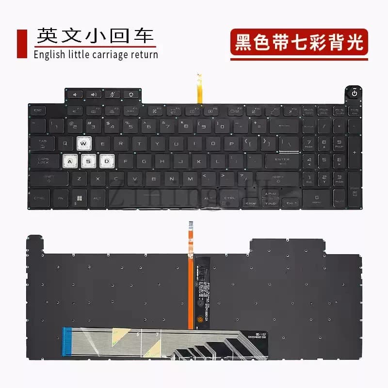 Suitable for ASUS TUF Gaming A15/A17 FA507 FA507R FX507Z FX707 FX517 laptop keyboards