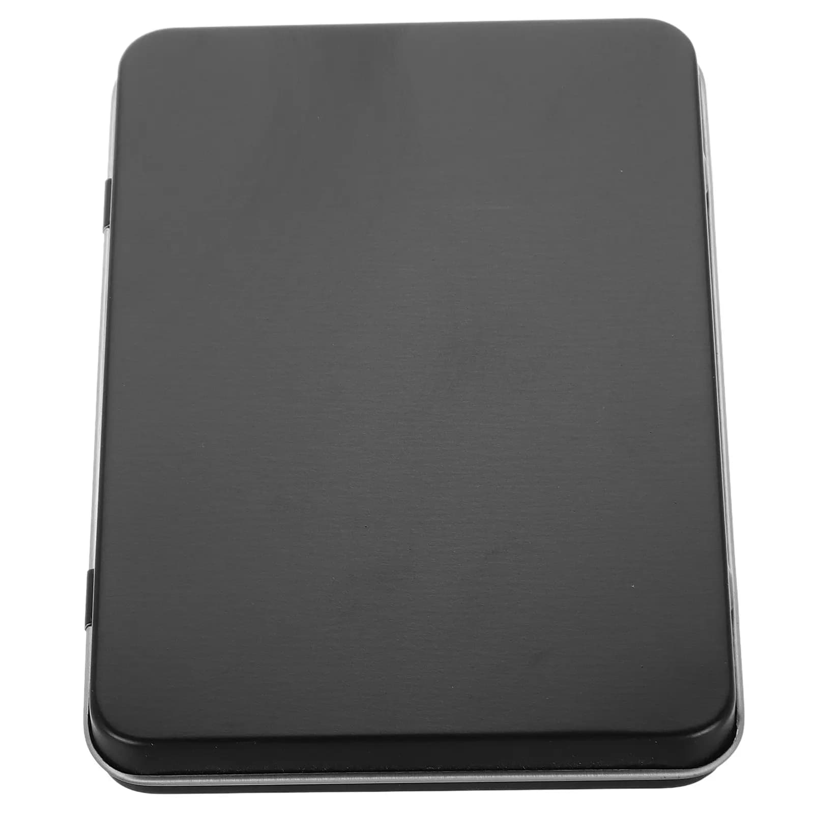 Mini Contenitori in Metallo con Coperchio a Cerniera, Scatole Rettangolari Portatili Vuote per Carte da Gioco, Carte Sportive, Gioielli, Ninnoli, Pillole