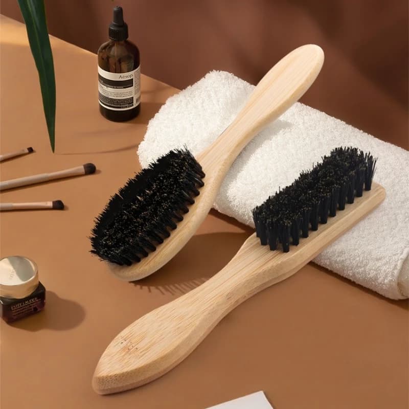 Men's Shaving Brush Wooden Handle Boar Set Shaving Brush Shaving Brush Shaving Tool Hair Brush Combos for facial cleaning Tools for styling