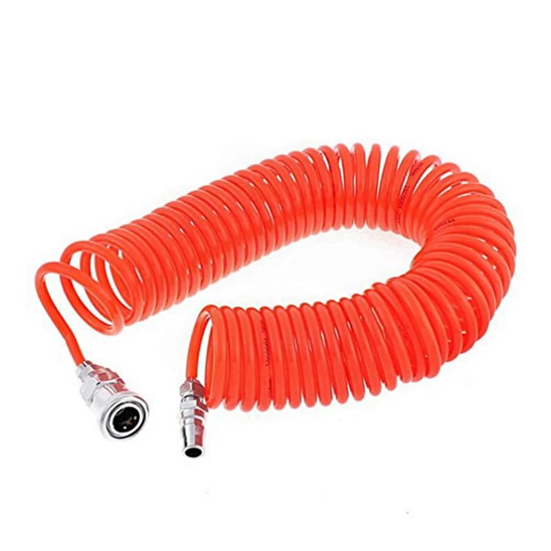 Utensili pneumatici Tubo flessibile Aria Tubo pneumatico Tubo a spirale Tubo compressore d'aria Tubo pneumatico lungo Compressori d'aria Diametro esterno