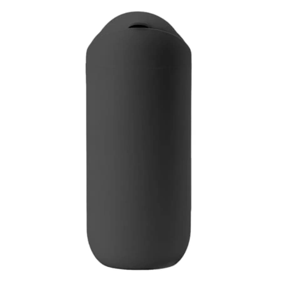 Car Trash Can with Flip Lid, Mini Portable Silicone Auto Cup Holder Garbage Bin, Leakproof Vehicle Trash Storage, Universal Car