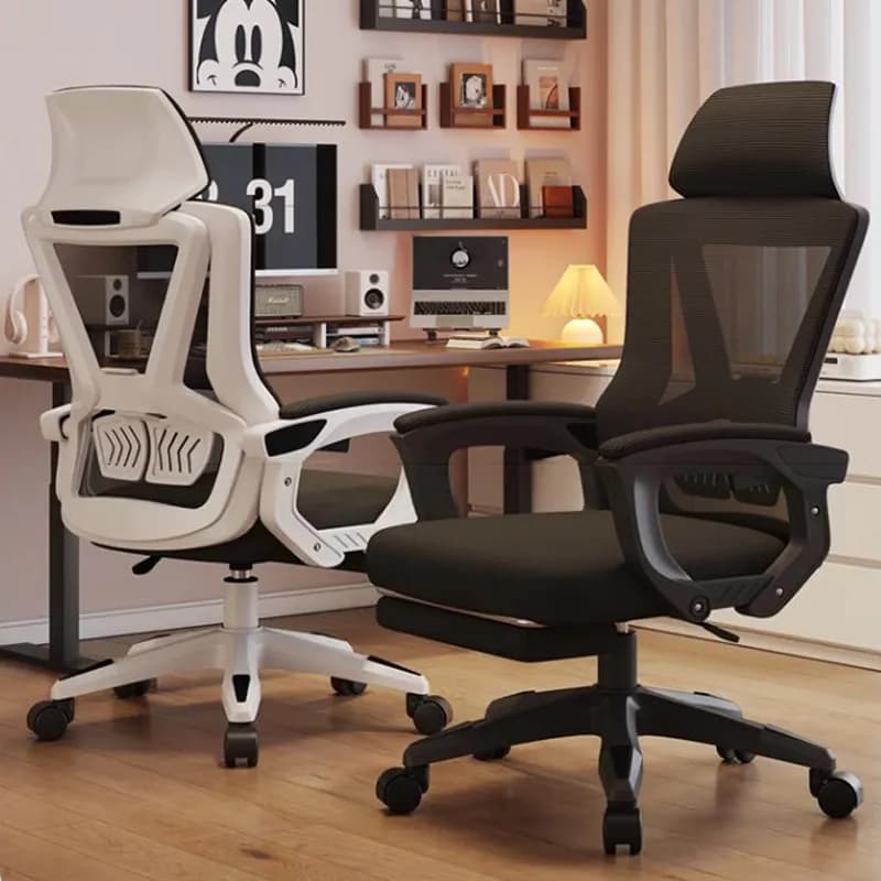 Sedia Relax da Gaming, Poltrona da Ufficio Ergonomica con Braccioli, Sedia da Computer, Chaise de Bureau per Giovani Gamer