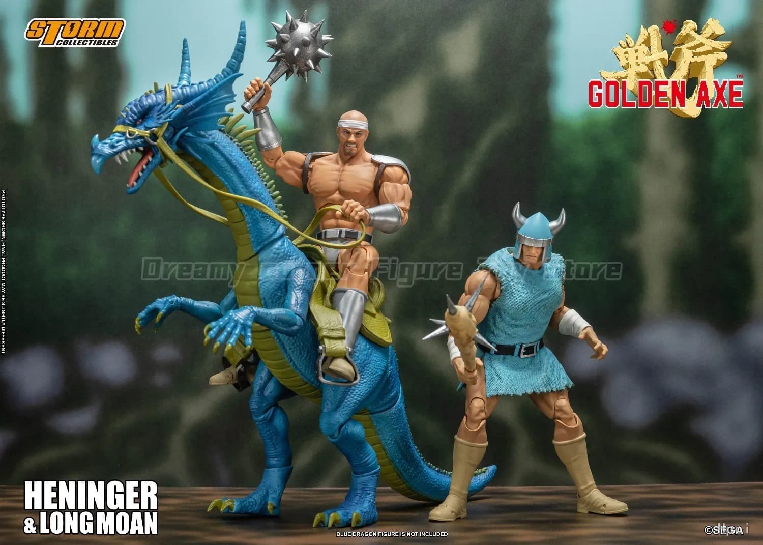 【Disponibile】Originale Storm Collezionismo Golden Axe HENINGER & LONG MOAN 2 PACK 1/12 Action Figures Modelli Giocattoli Ornamenti