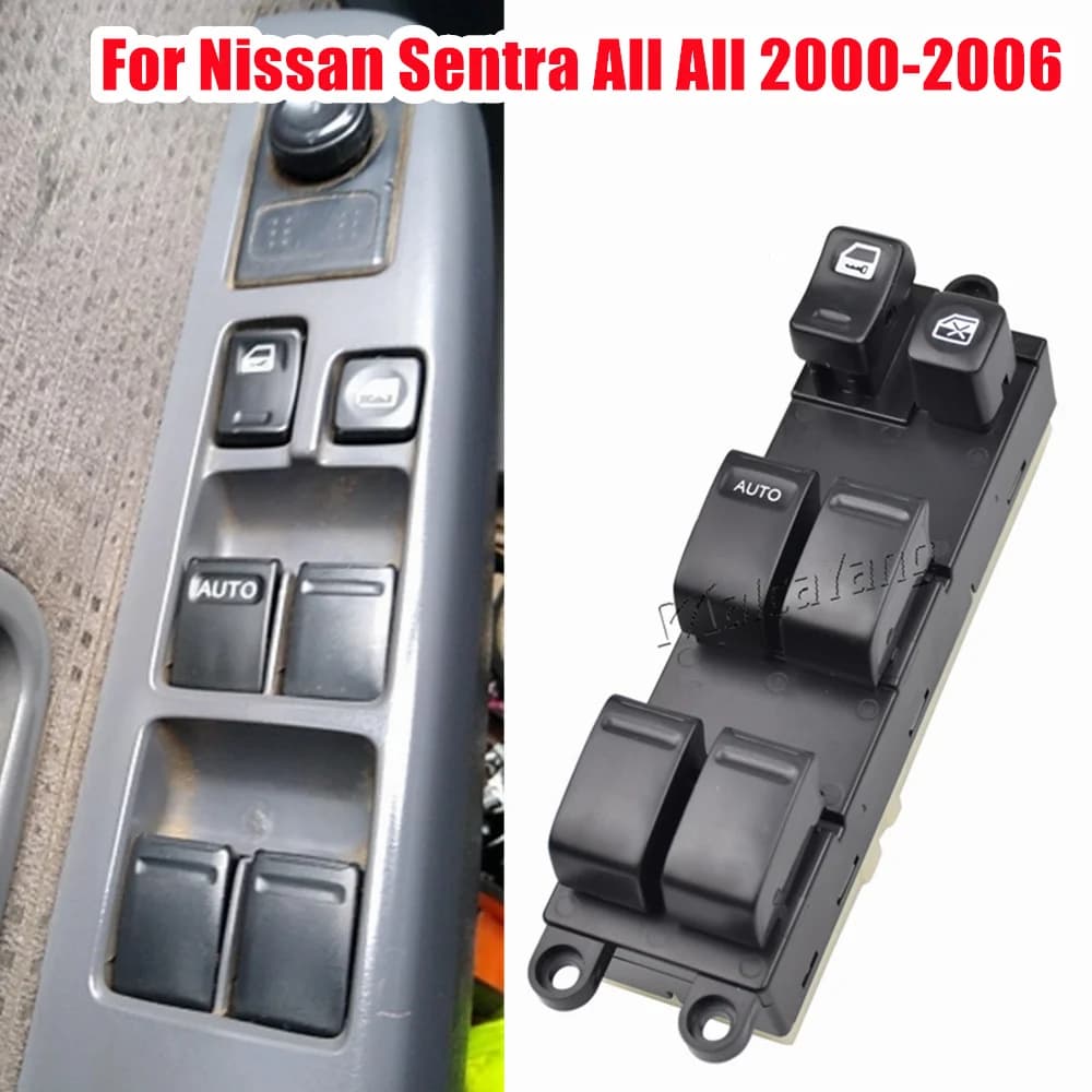 Per Nissan Sentra Tutti 2000-2006 Alzacristallo Elettrico Interruttore di Controllo Principale 25401-4M501 25401-6Z500 25401-VB000