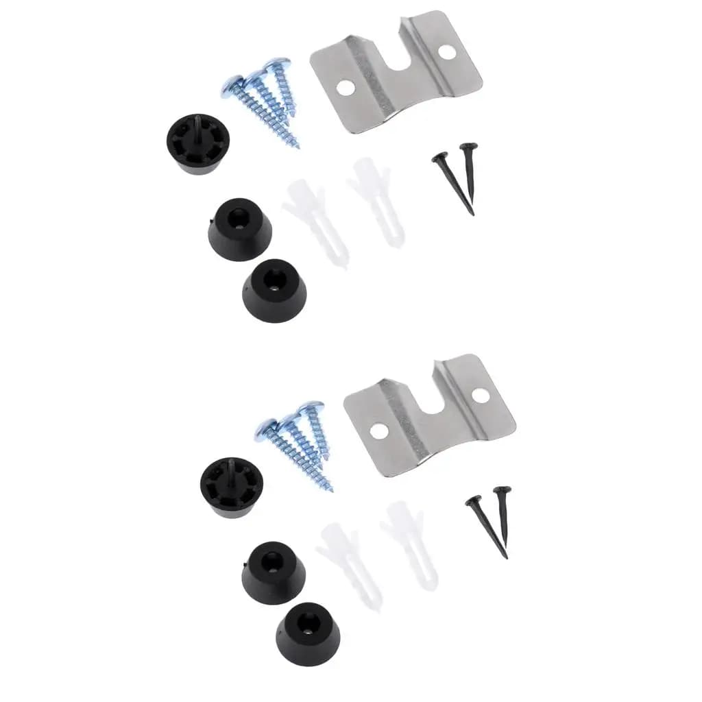 Accessori per Bersaglio da Freccette: Kit di Montaggio a Parete in Acciaio per Fissaggio Sicuro di Bersagli Elettrici con Freccette a Punta Morbida