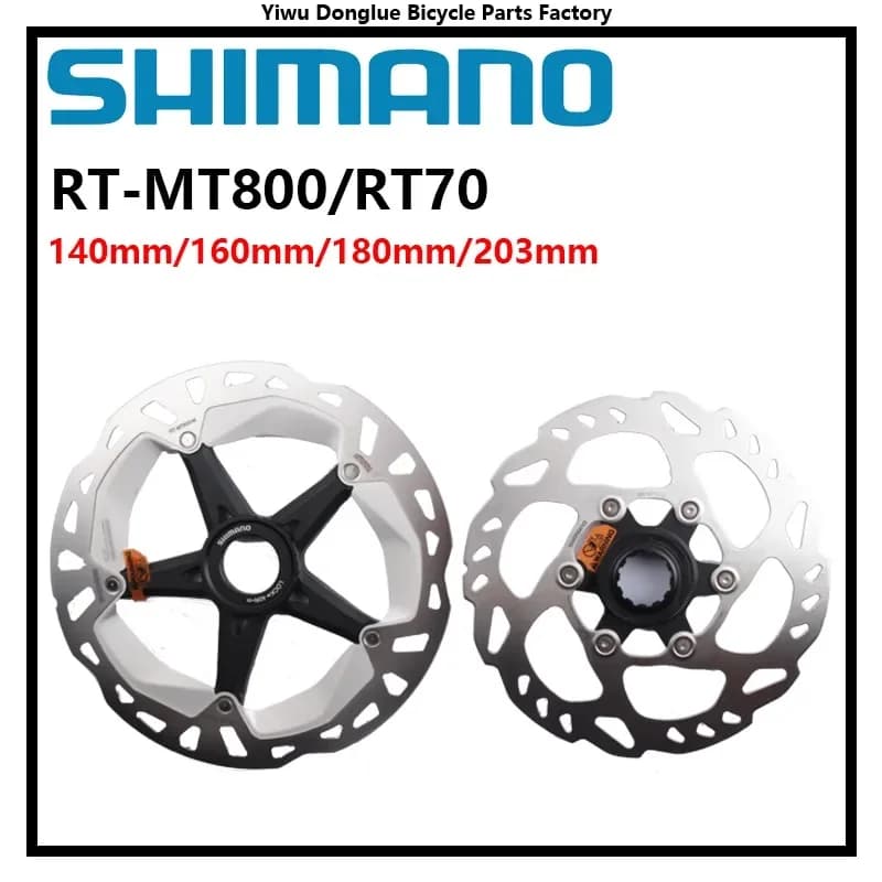 Shimano XT Ultegra MT800 RT70 Rotore del freno a disco idraulico Centerlock 140mm160mm 180mm 203mm Tecnologia di ghiaccio per MTB e bici da strada