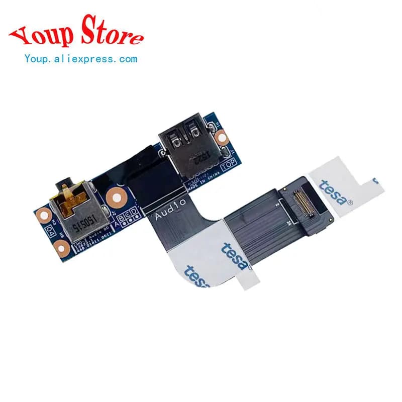 New original for Lenovo Thinkpad X1 Carbon 2nd 3rd Gen Laptop Audio secondary USB card and cable 04X5600 00HN985 SC50A10029