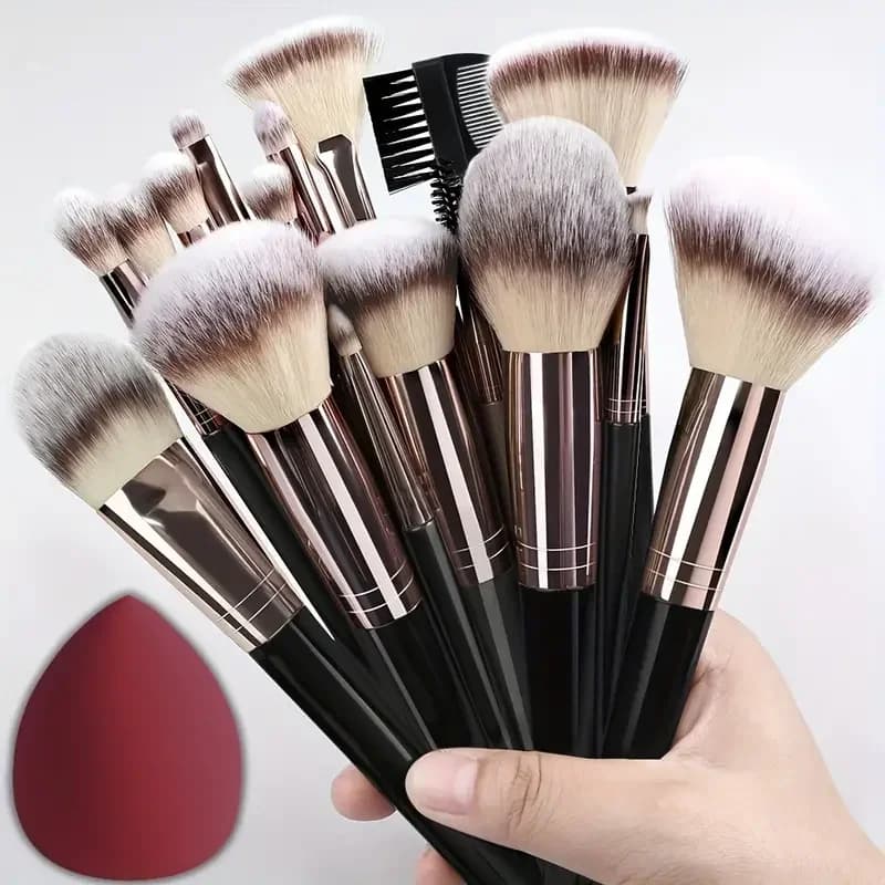 Professional Set of 3/20 Makeup Brushes, Morbids and Blowjobs, for Umbrella, Fondotinta, Corrector, Shoeing, Blush, Kabuki Brush, Women Beauty Tool