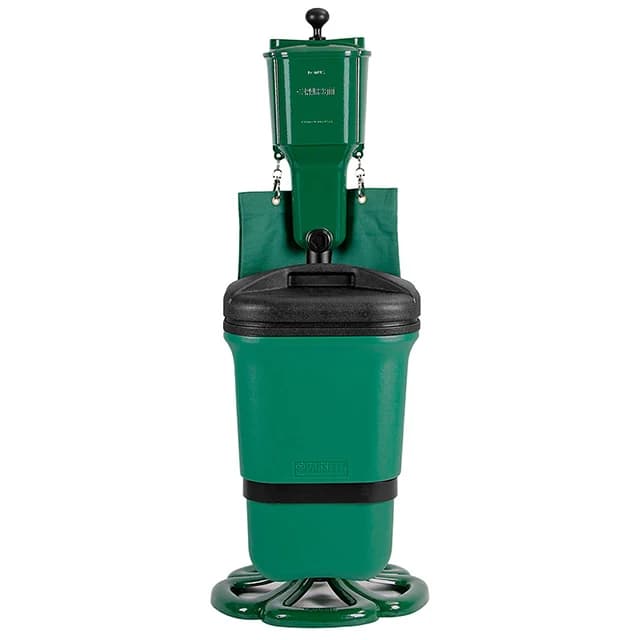 Rondella per palline con base di montaggio Detergente per palline da golf con combinazione di pattumiera