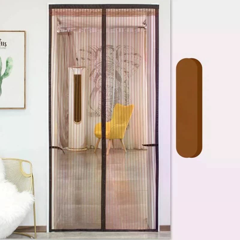 90*210cm 100*210cm Screen Door Mesh Curtain Anti Mosquito Fly Net -Proof Mesh Door Curtain For Home Kitchen Windows And Doors