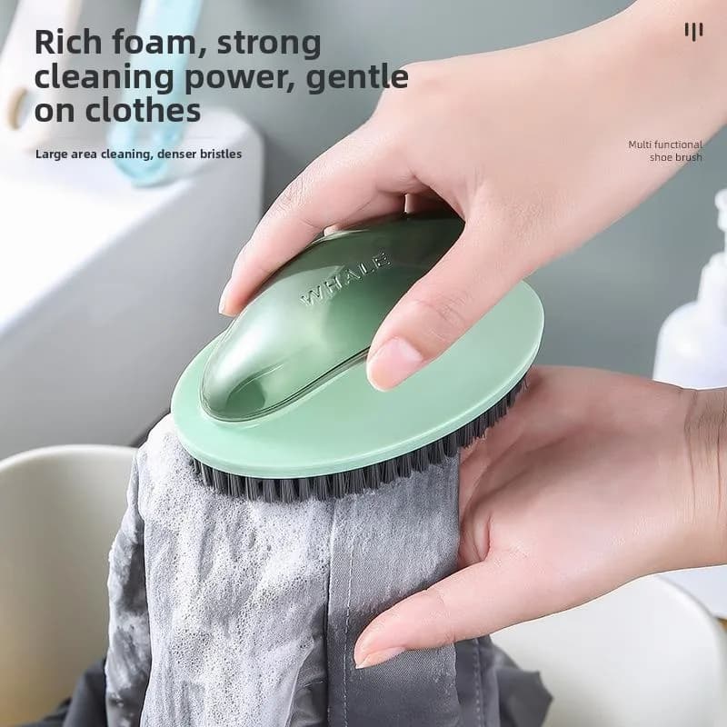 Set di Spazzole per Bucato a Setole Morbide, Multifunzione per Uso Domestico, Pulizia Scarpe Senza Danneggiare i Vestiti, Spazzola per Pulizie Domestiche