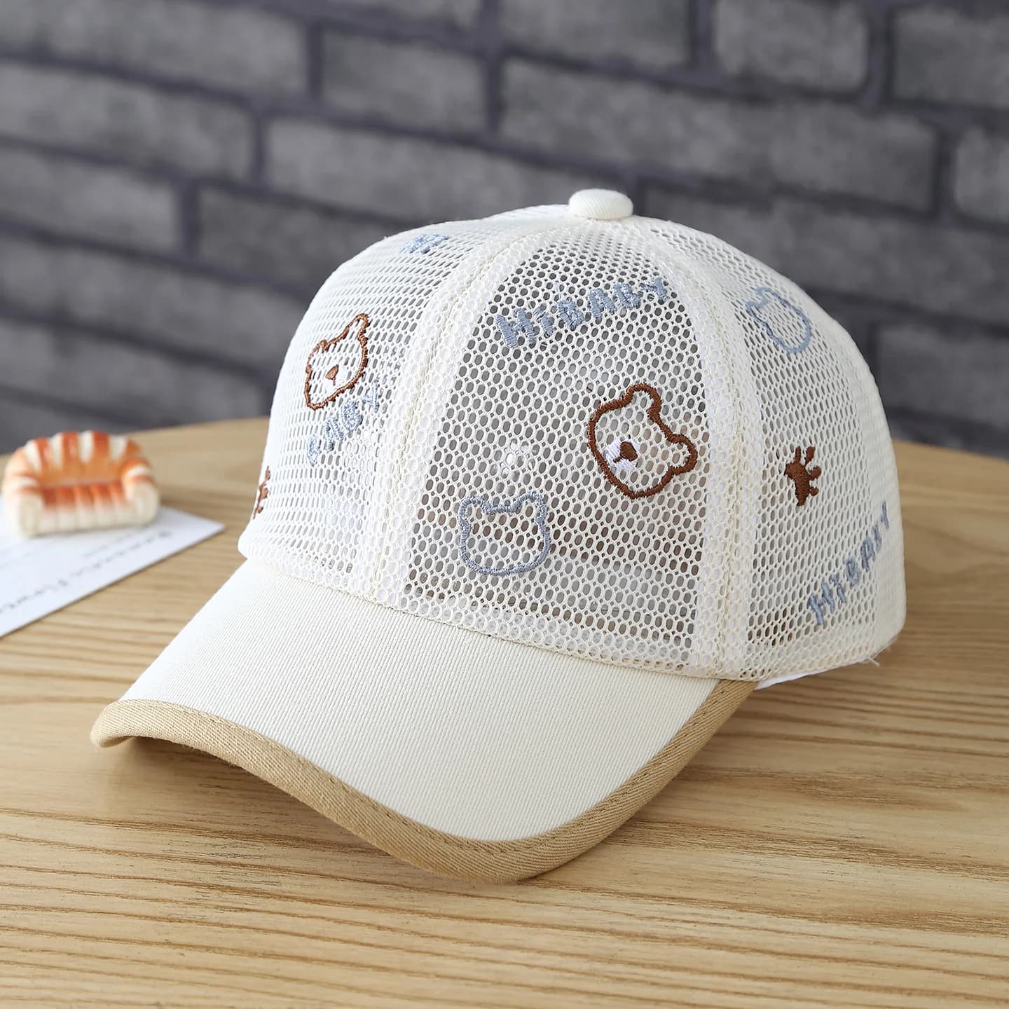 Cappello per bambini in stile coreano - Berretto estivo alla moda e versatile con protezione solare e design traspirante da berretto da baseball