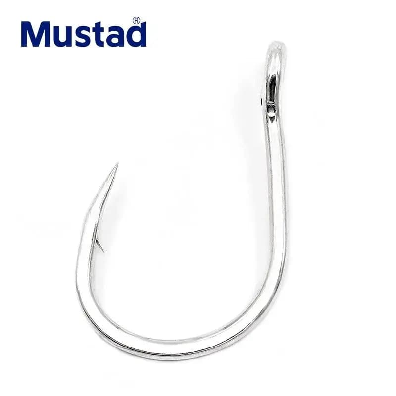 Original Mustad Hook 10881 Deep Ocean Gaint Fishing Hooks Tuna Herring Black Fishing Hooks Iron Board Fish Hook Jigging Jigbait
