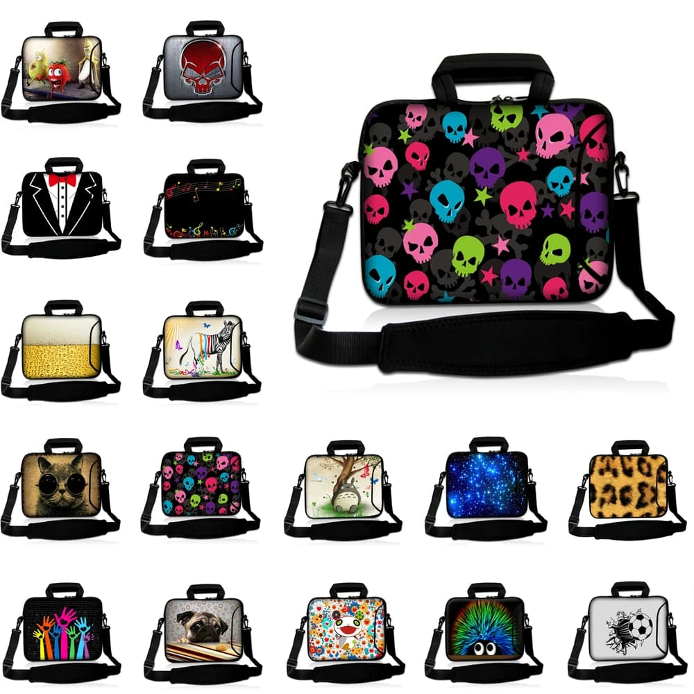 Borsa a tracolla per laptop da 14, 15, 16, 17.3 pollici per MacBook Air 15 M2 M3 A2941 Pro 2024, Dell, Lenovo, HP, Asus - Custodia/Borsa da uomo e donna
