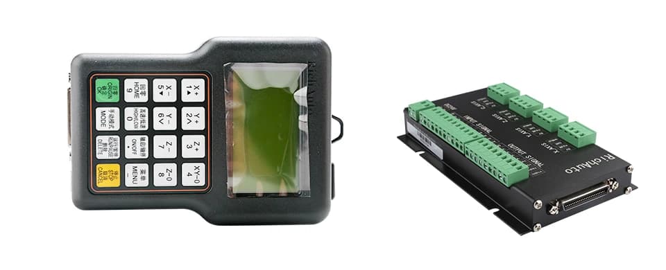 Special terminal breakout board for plasma cutting numerical control system accessories, with A12S DSP hand controller