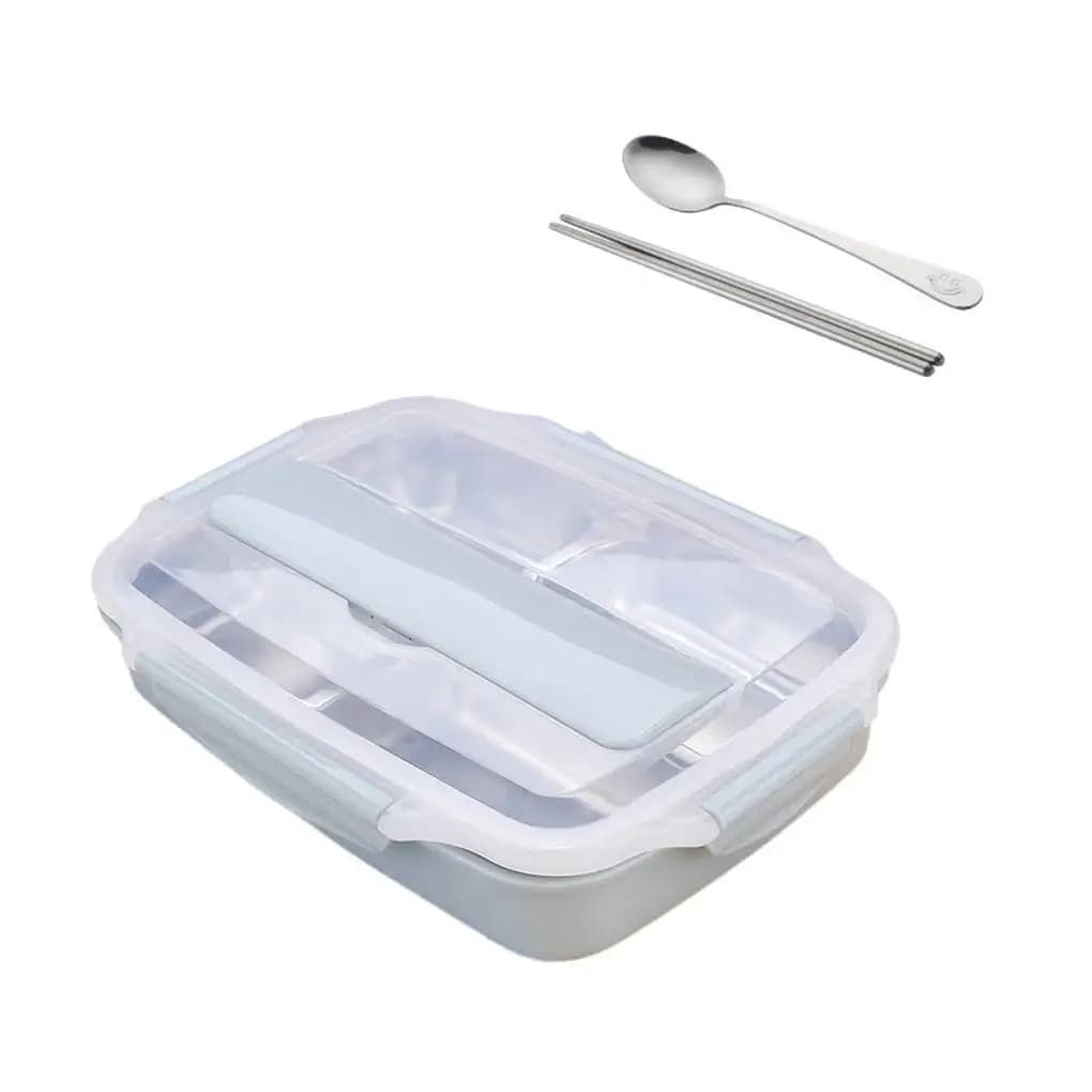 Stainless steel safe PP thermal insulation food container sealed lunch case