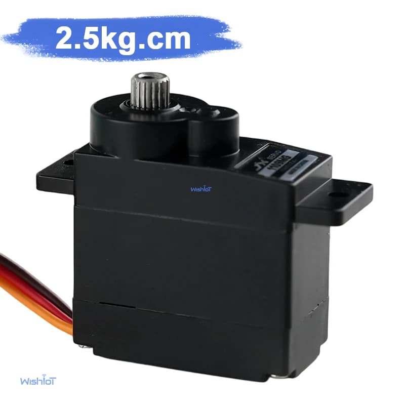 JX PDI-1109MG 9g Micro Servo Metal Gear Motore Analogico Per 1/18 1/24 RC Auto Barca Robot Braccio Elicottero Mini RC Giocattoli 1/2/4PCS