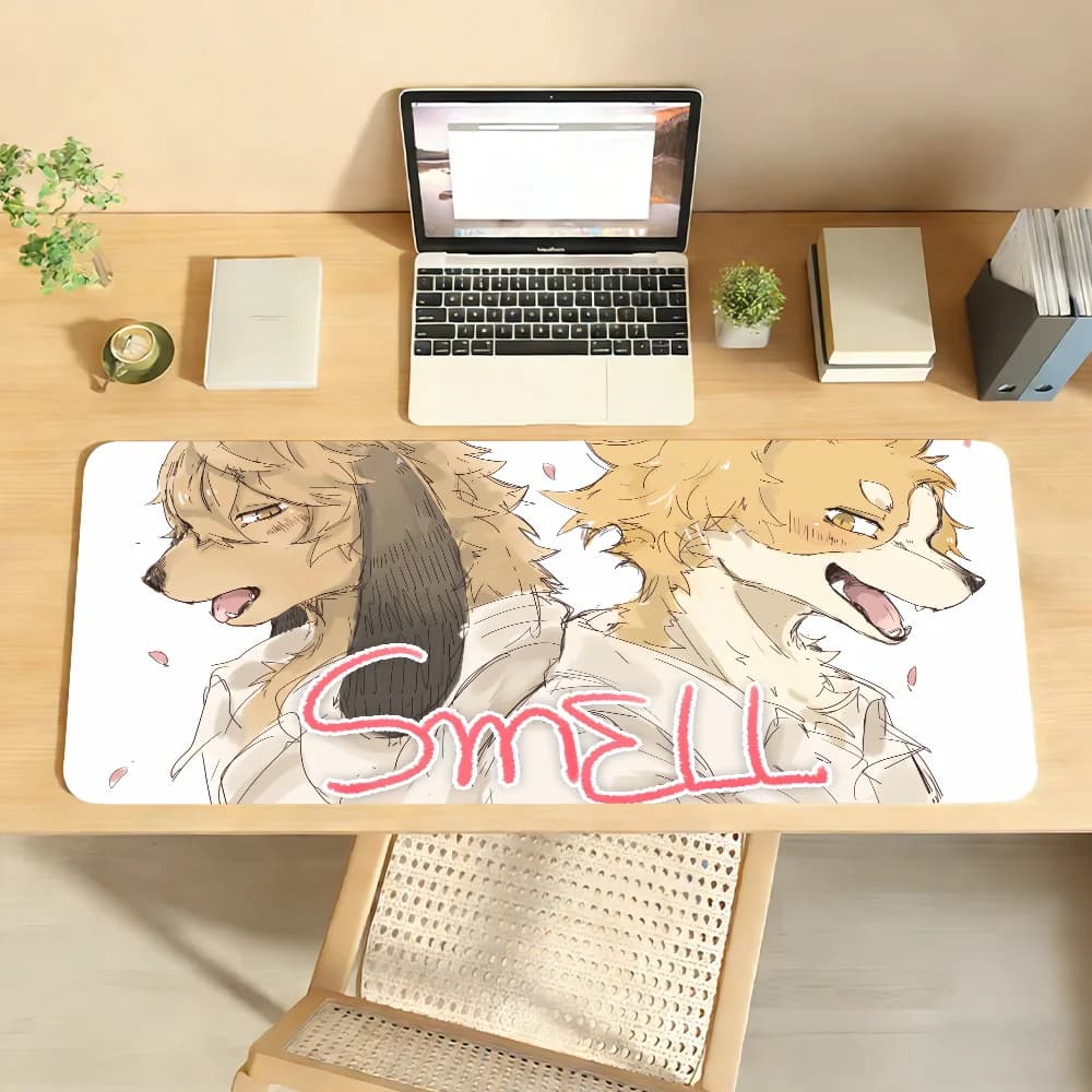 Tappetino per mouse Anime S-SMELL N-Nagabe per computer portatile, tappetino per mouse in gomma antiscivolo, tappetino per mouse per giocatori, decorazione per scrivania