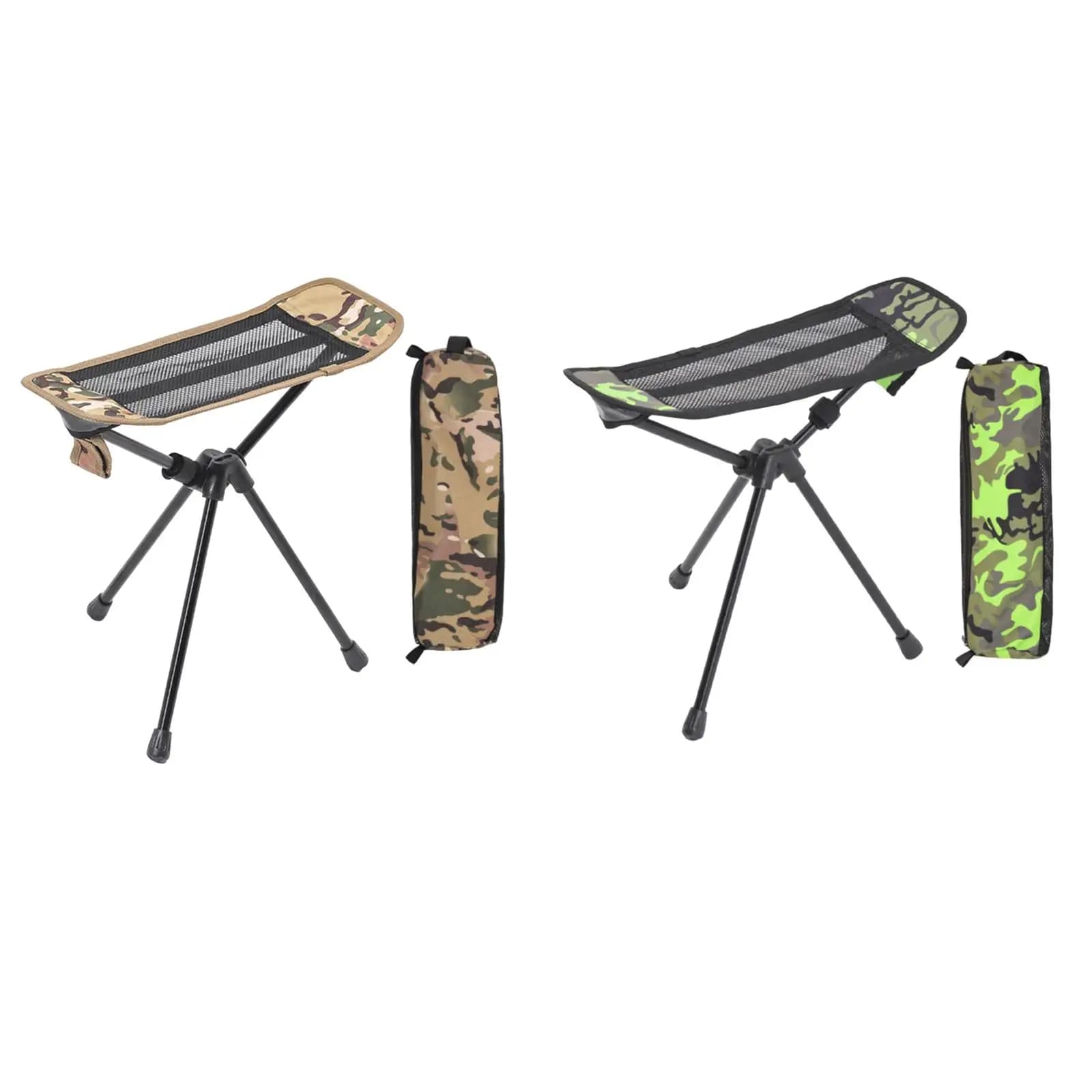 Poggiapiedi Poggiapiedi Sgabello Sedia pieghevole con treppiede a 3 gambe per picnic, escursionismo, spiaggia